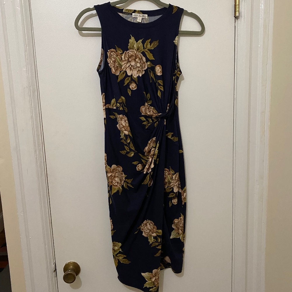 Abigail Brushed Knit Midi Dress - Nine Britton